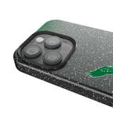 Philadelphia Eagles 1973-1995 Historic Collection Linen Black Bling Phone Case for Apple iPhone