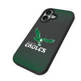 Philadelphia Eagles 1973-1995 Historic Collection Linen Bump Phone Case for Apple iPhone