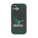 Philadelphia Eagles 1973-1995 Historic Collection Linen Bump Phone Case for Apple iPhone