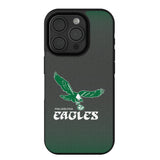 Philadelphia Eagles 1973-1995 Historic Collection Linen Bump Phone Case for Apple iPhone