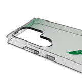 Philadelphia Eagles 1973-1995 Historic Collection Linen Clear Phone Case for Samsung Galaxy