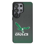 Philadelphia Eagles 1973-1995 Historic Collection Linen MagSafe Compatible Phone Case for Samsung Galaxy