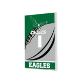 Philadelphia Eagles 1973-1995 Historic Collection Passtime Hidden-Screw Light Switch Plate
