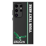 Philadelphia Eagles 1973-1995 Historic Collection Personalized Sidebard MagSafe Compatible Phone Case for Samsung Galaxy