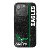 Philadelphia Eagles 1973-1995 Historic Collection Sidebar Black Bling Phone Case for Apple iPhone