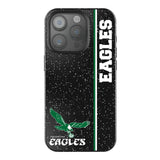 Philadelphia Eagles 1973-1995 Historic Collection Sidebar Black Bling Phone Case for Apple iPhone