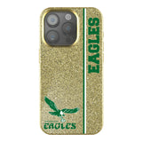 Philadelphia Eagles 1973-1995 Historic Collection Sidebar Bling Phone Case for Apple iPhone