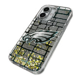 Philadelphia Eagles Brick Glitter Phone Case for Apple iPhone