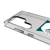 Philadelphia Eagles Deco Clear Phone Case for Samsung Galaxy