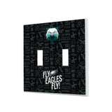 Philadelphia Eagles Deco Hidden-Screw Light Switch Plate