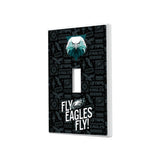 Philadelphia Eagles Deco Hidden-Screw Light Switch Plate