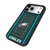 Philadelphia Eagles Field Bump Phone Case for Apple iPhone