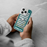 Philadelphia Eagles Field Glitter Phone Case for Apple iPhone