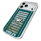 Philadelphia Eagles Field Glitter Phone Case for Apple iPhone