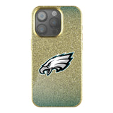 Philadelphia Eagles Linen Bling Phone Case for Apple iPhone