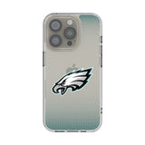 Philadelphia Eagles Linen Clear Phone Case for Apple iPhone
