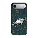 Philadelphia Eagles Paisley MagSafe Compatible Phone Case for Apple iPhone