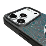 Philadelphia Eagles Paisley MagSafe Compatible Phone Case for Apple iPhone