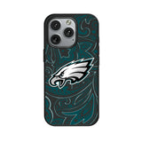 Philadelphia Eagles Paisley MagSafe Compatible Phone Case for Apple iPhone