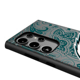 Philadelphia Eagles Paisley MagSafe Compatible Phone Case for Samsung Galaxy
