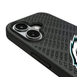 Philadelphia Eagles Personalized EndZone Plus Bump Phone Case for Apple iPhone