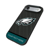 Philadelphia Eagles Personalized EndZone Plus Bump Phone Case for Apple iPhone