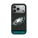 Philadelphia Eagles Personalized EndZone Plus Bump Phone Case for Apple iPhone