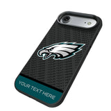 Philadelphia Eagles Personalized EndZone Plus Bump Phone Case for Apple iPhone