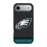Philadelphia Eagles Personalized EndZone Plus Bump Phone Case for Apple iPhone