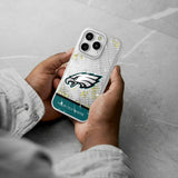 Philadelphia Eagles Personalized EndZone Plus Glitter Phone Case for Apple iPhone