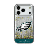 Philadelphia Eagles Personalized EndZone Plus Glitter Phone Case for Apple iPhone