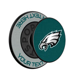 Philadelphia Eagles Personalized Endzone Solid PopSockets Magnetic Phone Grip and Stand