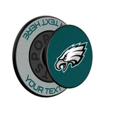Philadelphia Eagles Personalized Endzone Solid PopSockets Magnetic Phone Grip and Stand