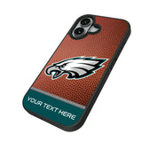 Philadelphia Eagles Personalized Football Bump Phone Case for Apple iPhone