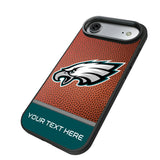Philadelphia Eagles Personalized Football Bump Phone Case for Apple iPhone