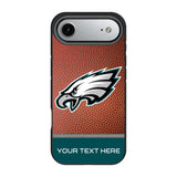 Philadelphia Eagles Personalized Football Bump Phone Case for Apple iPhone