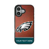Philadelphia Eagles Personalized Football Bump Phone Case for Apple iPhone
