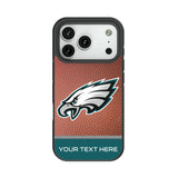 Philadelphia Eagles Personalized Football Bump Phone Case for Apple iPhone