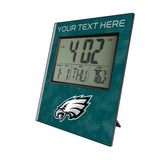 Philadelphia Eagles Personalized Hatch Wall Clock