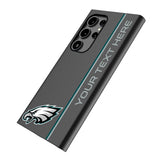 Philadelphia Eagles Personalized Sidebard MagSafe Compatible Phone Case for Samsung Galaxy