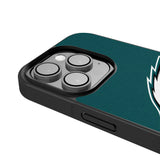 Philadelphia Eagles Personalized Stripe Bump Phone Case for Apple iPhone