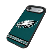 Philadelphia Eagles Personalized Stripe Bump Phone Case for Apple iPhone