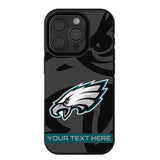 Philadelphia Eagles Personalized Tilt Bump Phone Case for Apple iPhone