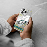 Philadelphia Eagles Personalized Tilt Glitter Phone Case for Apple iPhone