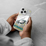 Philadelphia Eagles Personalized Tilt Glitter Phone Case for Apple iPhone