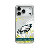 Philadelphia Eagles Personalized Tilt Glitter Phone Case for Apple iPhone