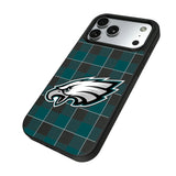 Philadelphia Eagles Plaid MagSafe Compatible Phone Case for Apple iPhone