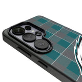 Philadelphia Eagles Plaid MagSafe Compatible Phone Case for Samsung Galaxy 26 Series