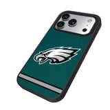 Philadelphia Eagles Stripe Bump Phone Case for Apple iPhone