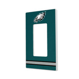 Philadelphia Eagles Stripe Hidden-Screw Light Switch Plate